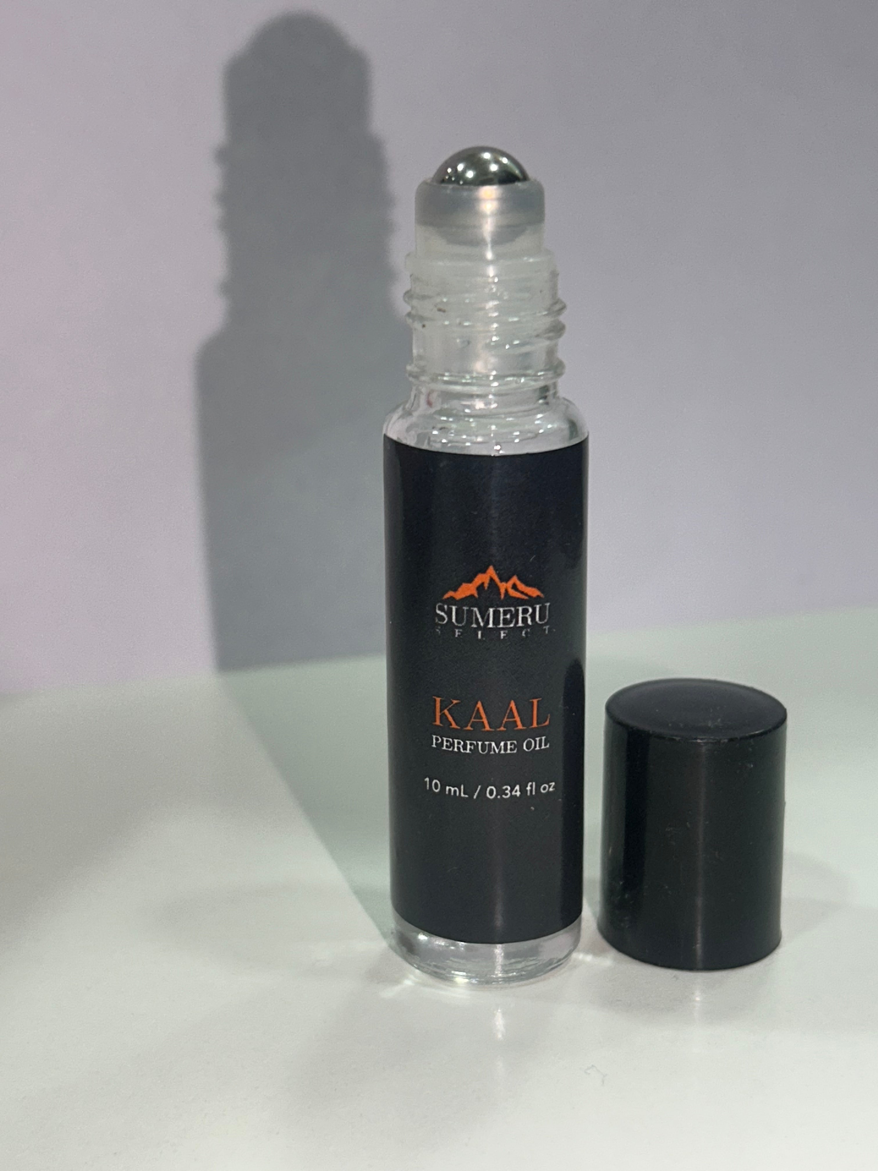 SUMERU SELECT KAAL Fragrance Oil Rollerball - Clean Skin Musk, Sheer, Uplifting Scent, Amber, Vegan - 0.33 fl oz (10mL)